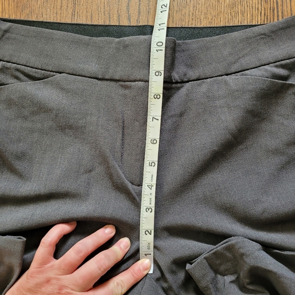 Kim Roger's Dark Gray High Rise Dress Trouser Slacks Size women's 10 - Picture 7 of 11